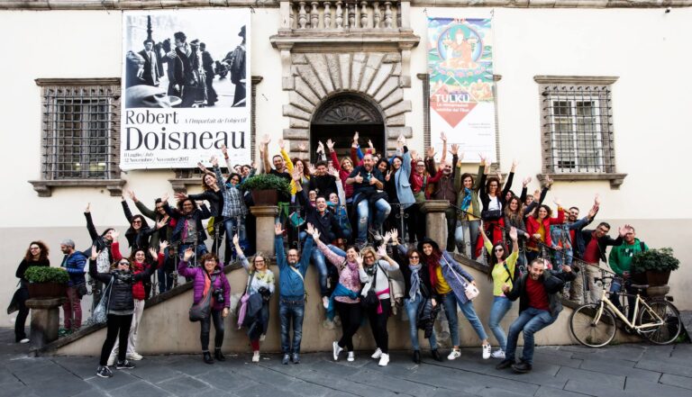 Foto di gruppo studenti corso fotografia FunSchool Ancona