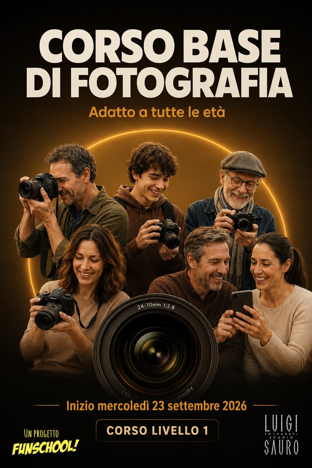 Garanzia soddisfatti o rimborsati Corso Base di Fotografia