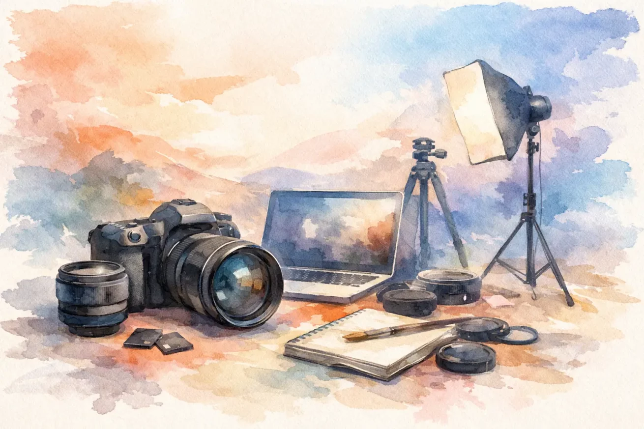 Guida servizio fotografico per professionisti