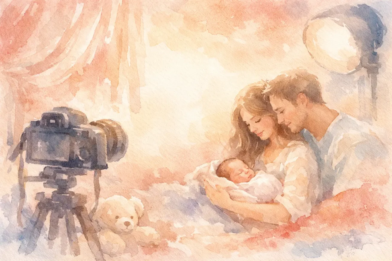 Guida al servizio fotografico newborn per famiglie