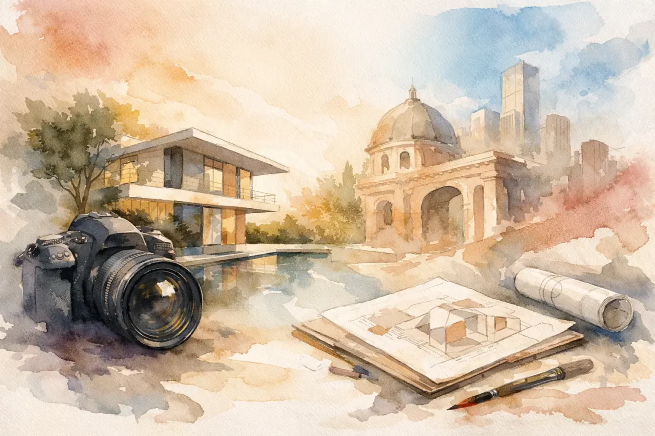 Esempio portfolio fotografico per architetti