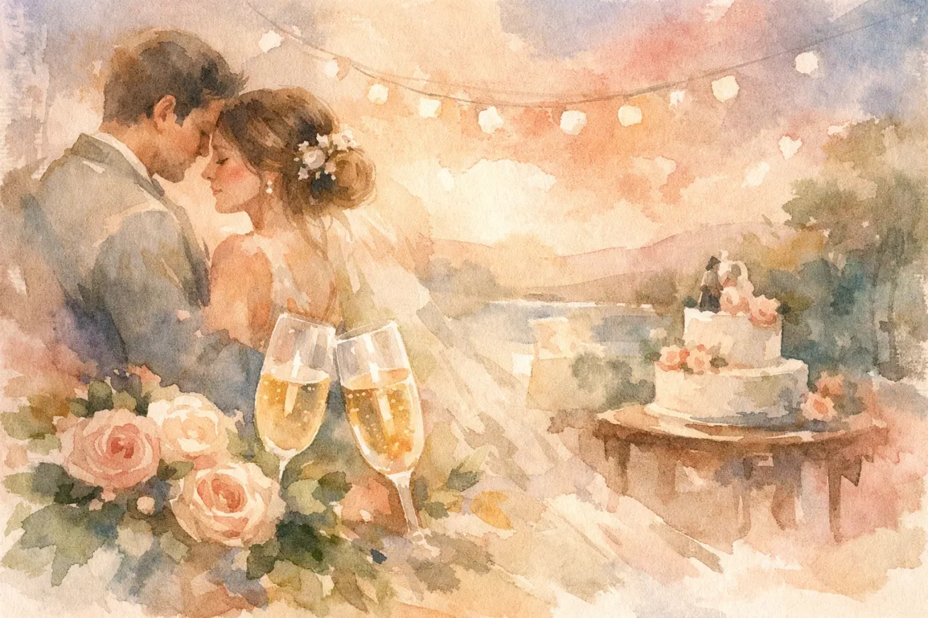 Matrimoni intimi: immagini che restano vicine